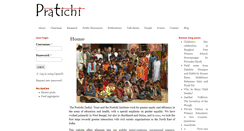 Desktop Screenshot of pratichi.org